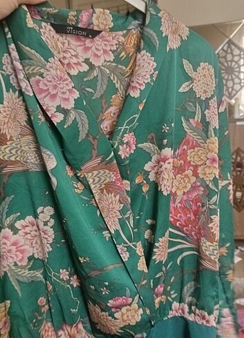 LC Waikiki Kadın yeşil Bluz