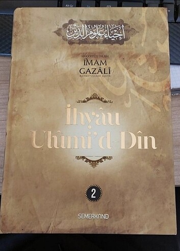 ihyau ulumiddin Semerkand İmam Gazali ra