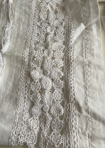 Değerlendirmelik elişi  danteller kumaşsız - Görsel 7