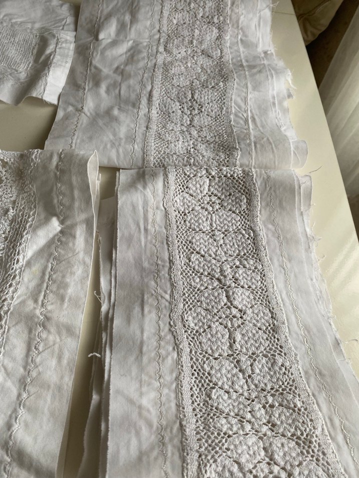 Değerlendirmelik elişi  danteller kumaşsız - Görsel 3