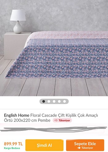 ENGLİSH HOME ÇİFT KİŞİLİK PİKE&YATAK ÖRTÜSÜ - Görsel 4