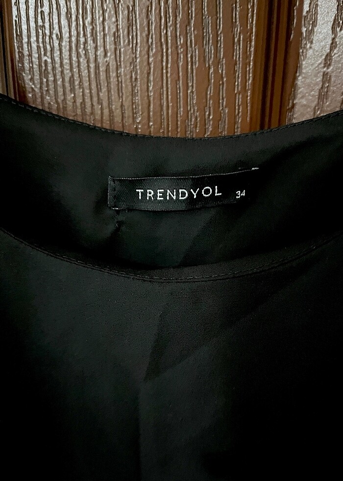 Trendyolmilla Askılı Siyah Bluz - Görsel 2