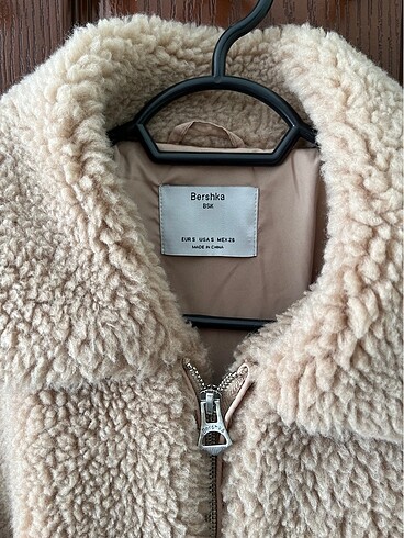 s Beden Bershka Teddy Mont/Ceket