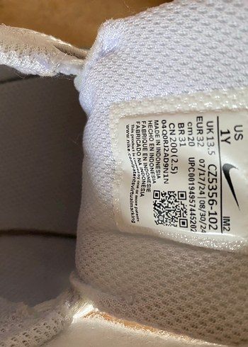 Beyaz Cırtlı Spor Ayakkabı - Görsel 8