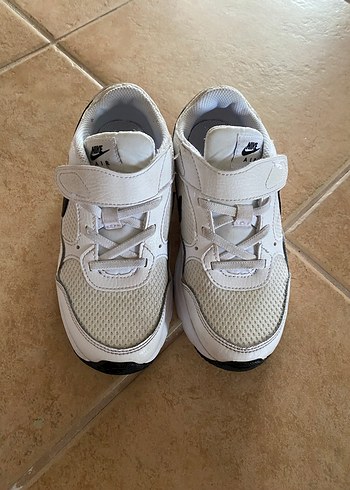 Beyaz Cırtlı Spor Ayakkabı - Görsel 7