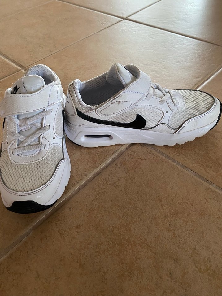 Beyaz Cırtlı Spor Ayakkabı - Görsel 5