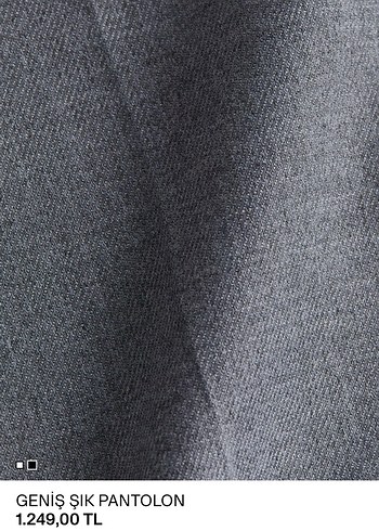 Gri Kadın Kumaş Pantolon - Görsel 2