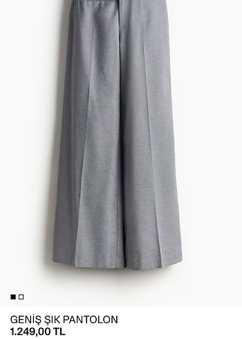 Gri Kadın Kumaş Pantolon - Görsel 3