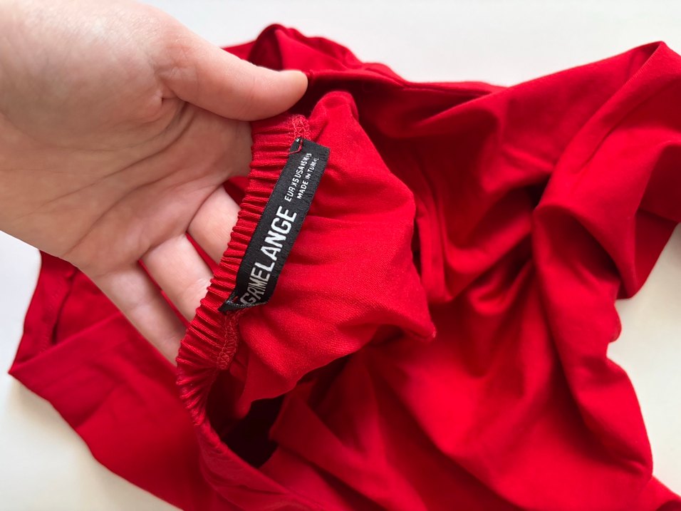 Kırmızı bluz - Görsel 4