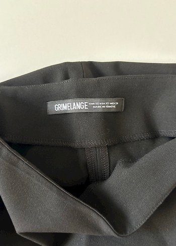 Siyah yırtmaçlı  Uzun Etek - Görsel 5