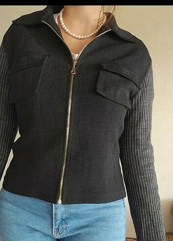 Fermuarlı Ceket 