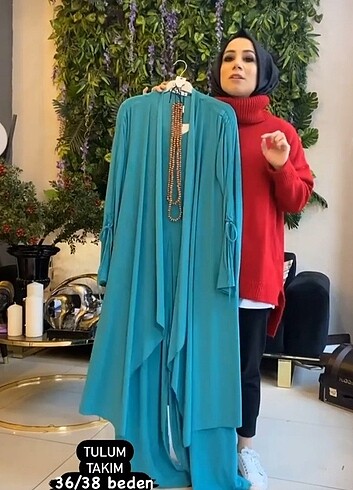 Tulum takım tesettür 