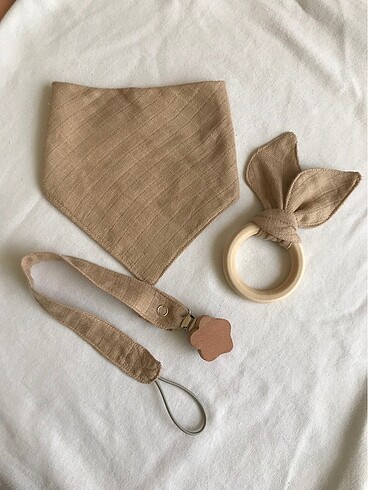 LC Waikiki Müslin önlük set