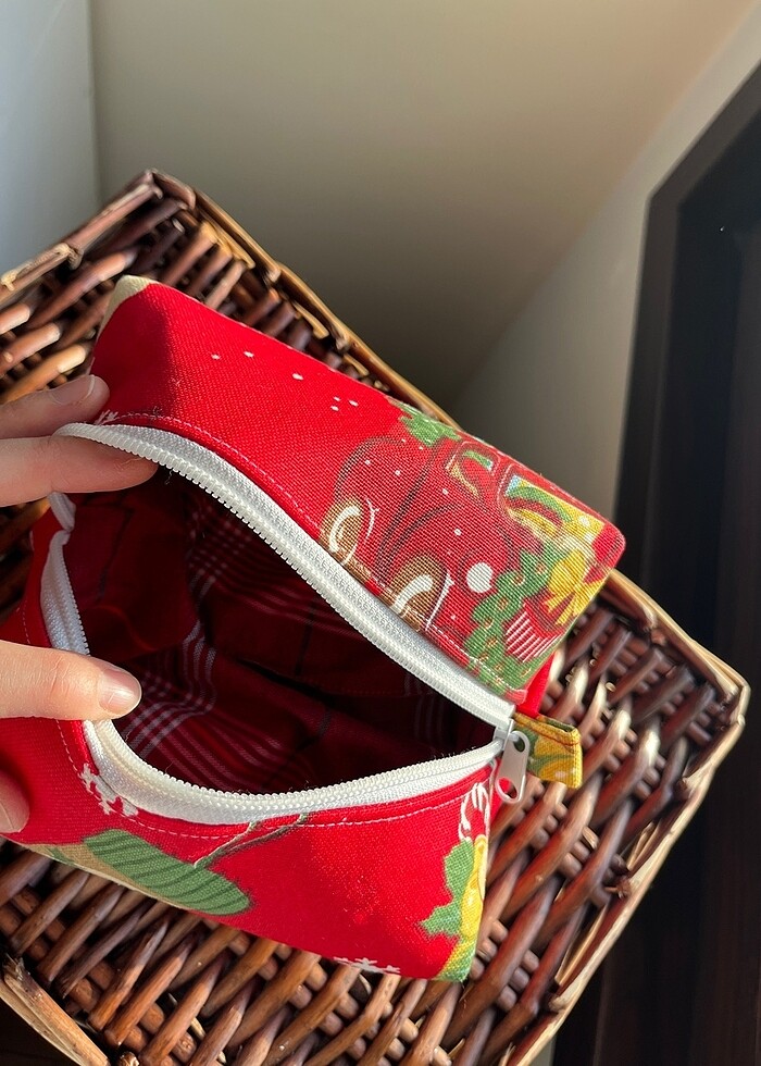 Yılbaşı makyaj çantası organizer - Görsel 5