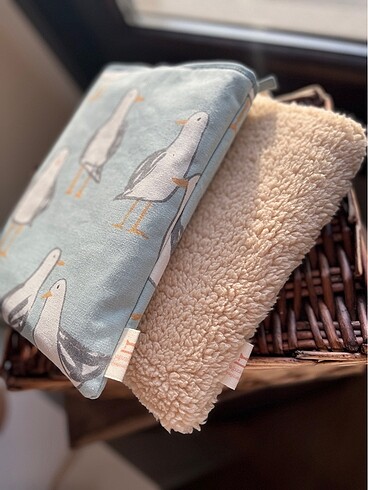 Kitap tablet kılıfı tedy kumaş - Görsel 5