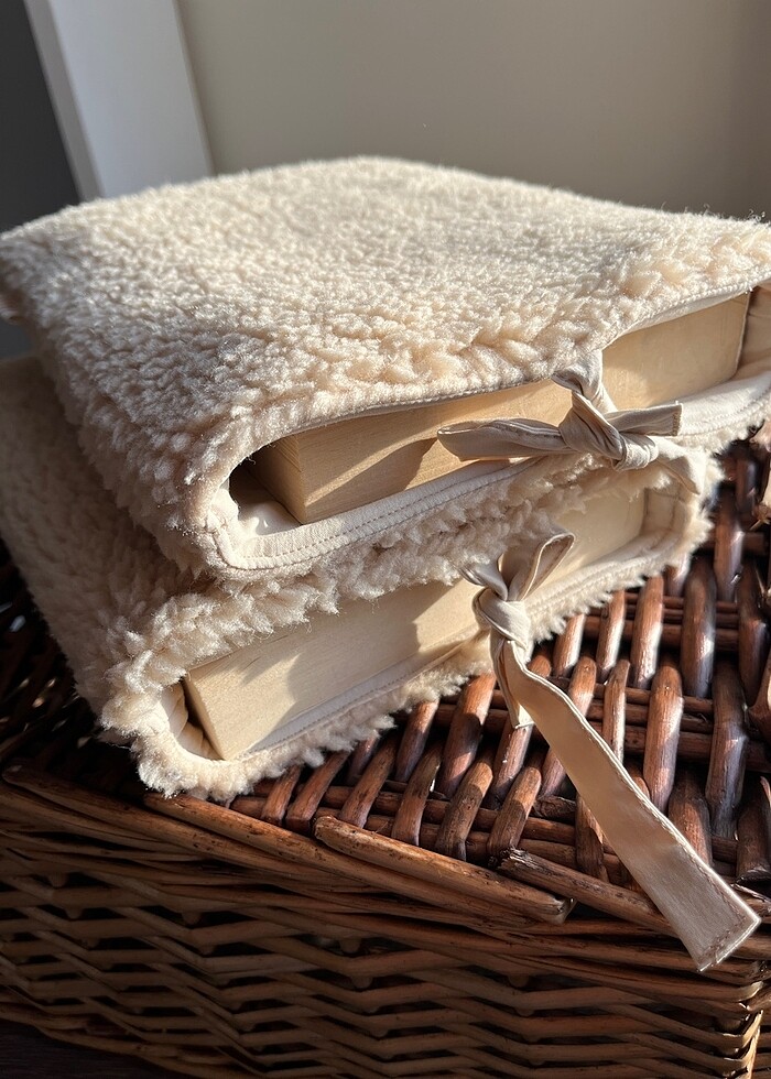 Kitap tablet kılıfı tedy kumaş - Görsel 3