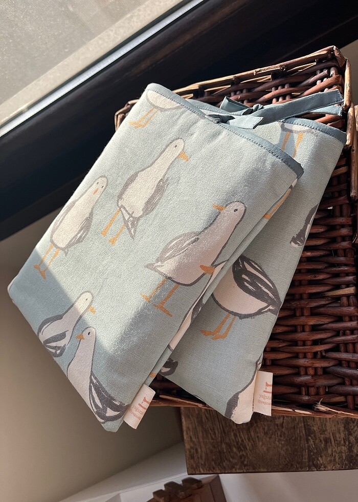 Kitap tablet kılıfı tedy kumaş - Görsel 4