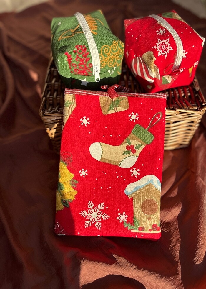 Kitap tablet kılıfı yılbaşı - Görsel 2