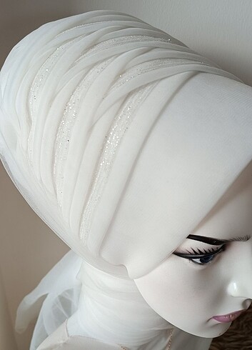 Gelin başı hazır duvak  - Görsel 2