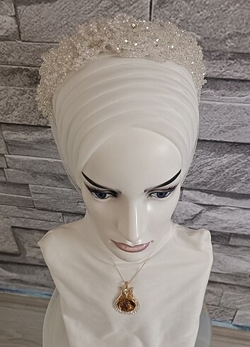 Gelin başi hazır duvak  - Görsel 3