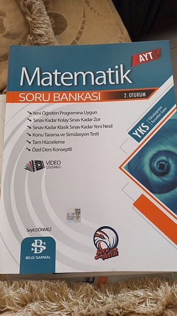 2021 Basım Bilgi Sarmal Yayınları Ayt Matematik Soru Bankası