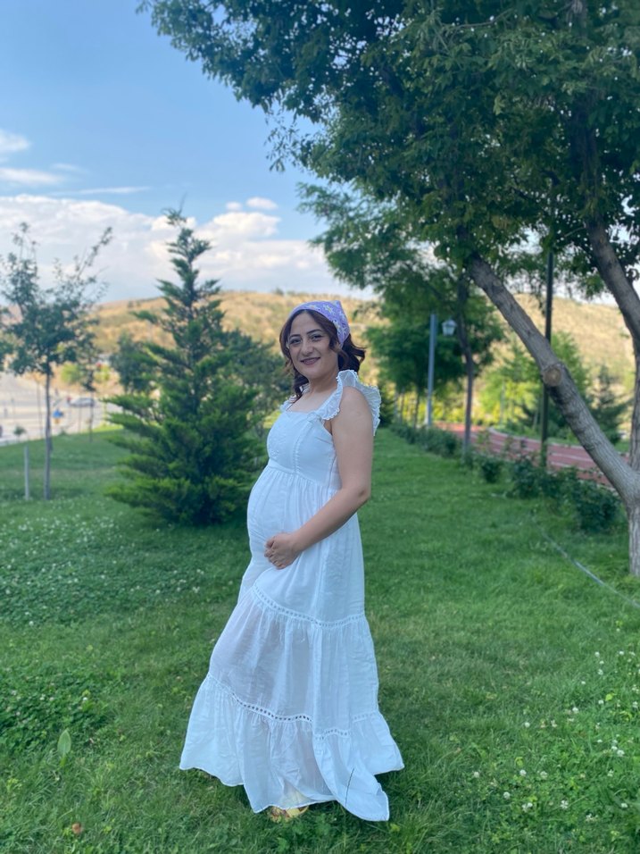 Dantel Detaylı Bohem Uzun Kadın Elbisesi - Görsel 2