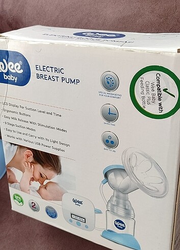 Beden Wee baby Elektrikli göğüs pompası