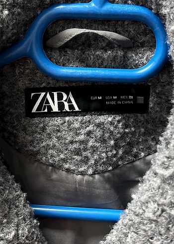 Gri Kısa ZARA CEKET - Görsel 3