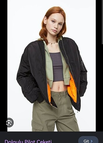 H&M BOMBER CEKET