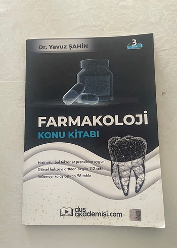 Farmakoloji Konu Kitabı - Dr. Yavuz Şahin
