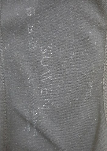 Fermuarlı Citcitli Siyah crop ve sütyen - Görsel 8