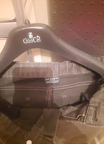 10 Yaş Beden haki Renk Çocuk dar paça pantalon