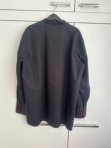 42 Beden Twist siyah tunik