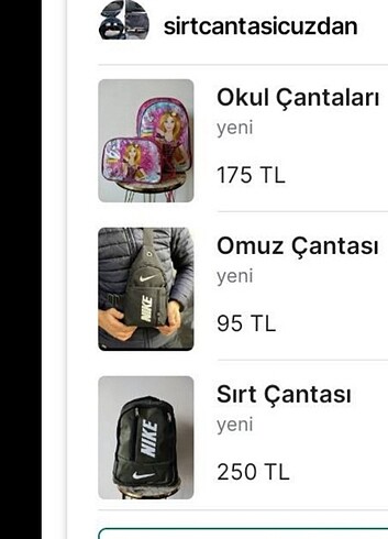 Beslenme çantalı kız çocuk okul çantası 