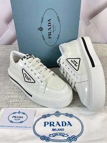 Prada Prada Spor Ayakkabı İthal Hakiki Deri