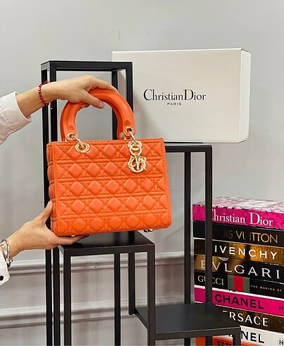 Beden siyah Renk Christian Dior Çanta Sıfır lady dior