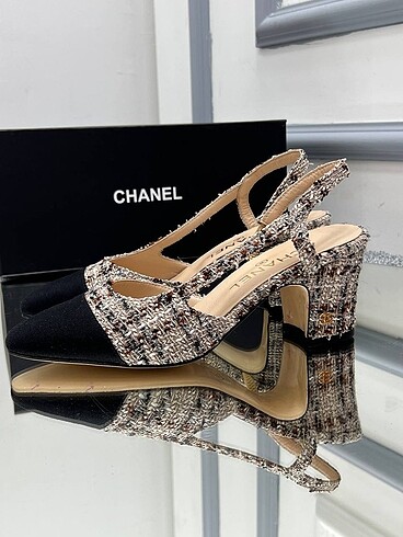 38 Beden Chanel topuklu ayakkabı sıfır