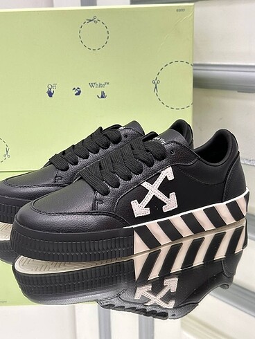 40 Beden siyah Renk Off white spor ayakkabı sıfır unisex kadın erkek
