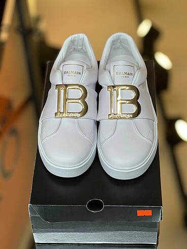 Balmain ayakkabı sıfır kutulu