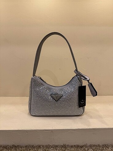Prada Prada taşlı çanta sıfır