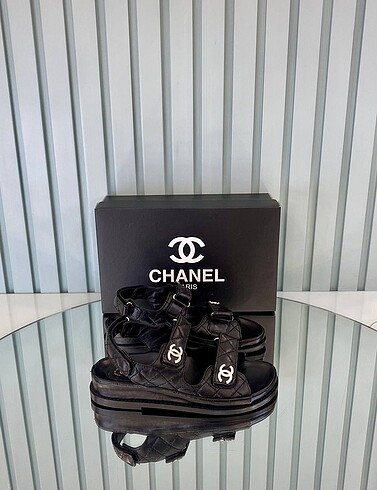 39 Beden Chanel sandalet sıfır ithal