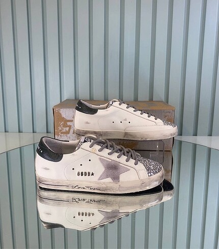 40 Beden siyah Renk Golden goose ithal ayakkabı sıfır