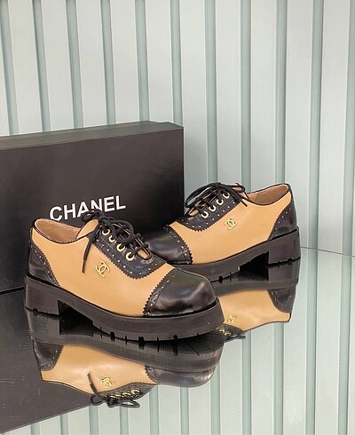 Chanel ayakkabı loafer sıfır ithal