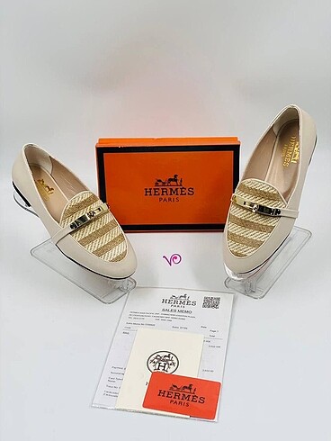 40 Beden hermes loafer babet sıfır