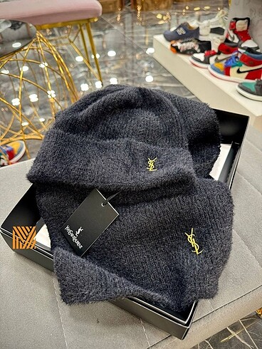 ysl şapka bere atkı sıfır saint laurent
