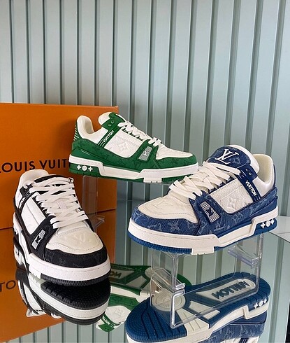 Erkek Louis Vuitton Sneaker Spor Ayakkabı