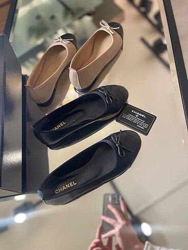 38 Beden siyah Renk Chanel babet sıfır