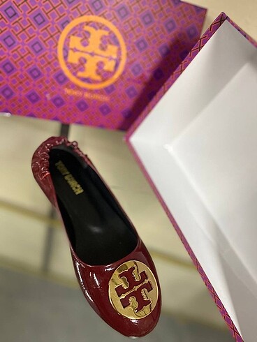 39 Beden siyah Renk Tory Burch Babet sıfır