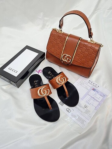 Gucci parmak arası terlik sıfır