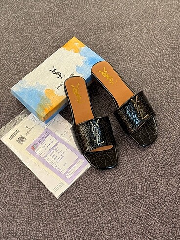 YSL yves saint laurent terlik sıfır